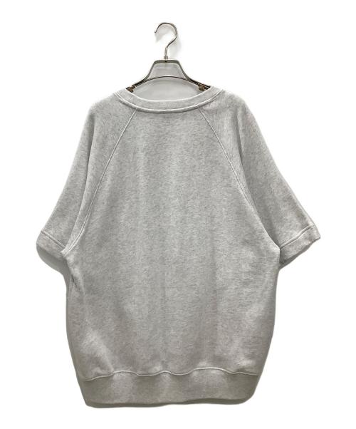 united athle（ユナイテッドアスレ）united athle (ユナイテッドアスレ) 8.6オンスルーズフィットラグランハーフスリーブスウェット ヘザーグレー サイズ:Lの古着・服飾アイテム