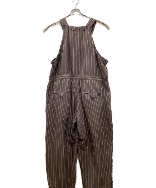 SASQUATCHfabrix.（サスクワッチファブリックス）SASQUATCHfabrix. (サスクワッチファブリックス) オーバーオール ブラウン サイズ:Sサイズの古着・服飾アイテム