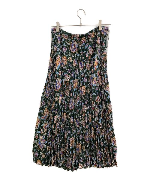 LAUREN RALPH LAUREN（ローレンラルフローレン）LAUREN RALPH LAUREN (ローレンラルフローレン) プリーツスカート グリーン サイズ:4の古着・服飾アイテム