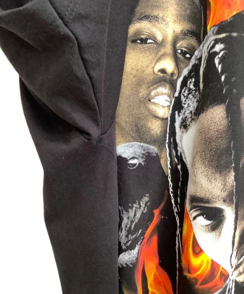 PLAYERYTEES（プレイヤリティーズ）PLAYERYTEES (プレイヤリティーズ) プリントTシャツ ブラック サイズ:2XLの古着・服飾アイテム