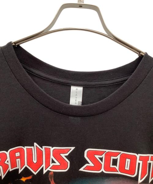 PLAYERYTEES（プレイヤリティーズ）PLAYERYTEES (プレイヤリティーズ) プリントTシャツ ブラック サイズ:2XLの古着・服飾アイテム