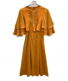 ritsu（リツ）の古着「SUN LACE CAMISOLE DRESS＆BLOUSE」｜オレンジ