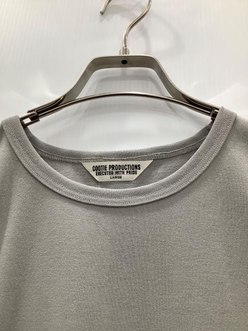COOTIE PRODUCTIONS（クーティープロダクツ）COOTIE PRODUCTIONS (クーティープロダクツ) オーバーサイズカットソー グレー サイズ:Lの古着・服飾アイテム