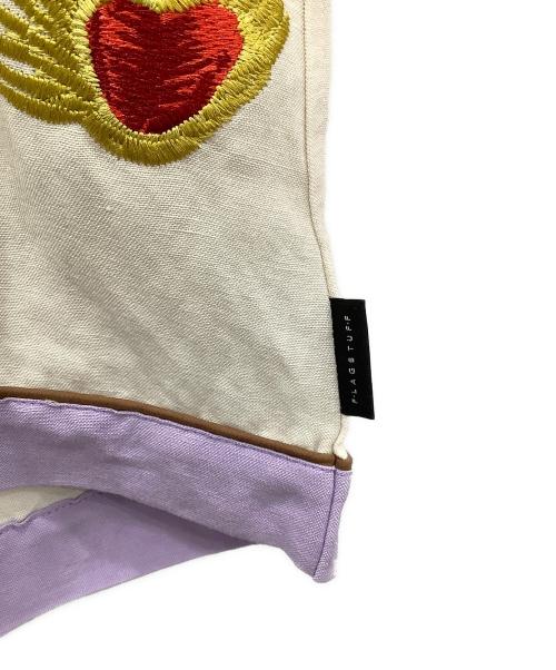 flagstuff（フラグスタフ）flagstuff (フラグスタフ) carnivorous plant S/S SHIRTS ベージュ サイズ:Lの古着・服飾アイテム