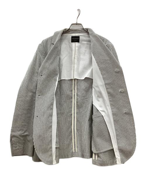 BYGLADHAND（バイグラッドハンド）BYGLADHAND (バイグラッドハンド) テーラードジャケット ホワイト サイズ:Lの古着・服飾アイテム