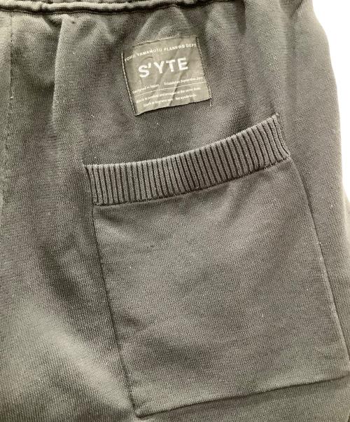 s'yte（サイト）s'yte (サイト) サルエルパンツ ブラック サイズ:SIZE3の古着・服飾アイテム