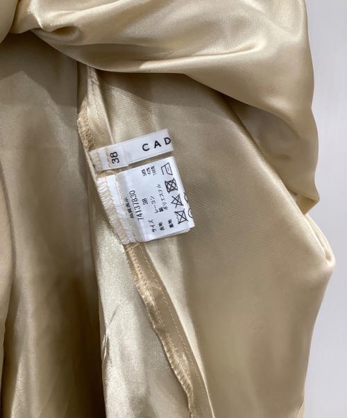 CADUNE（カデュネ）CADUNE (カデュネ) フレアスカート ベージュ サイズ:38の古着・服飾アイテム