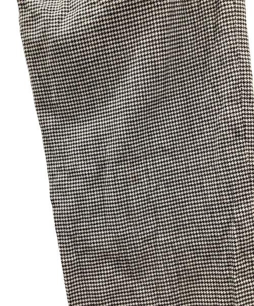 GUCCI（グッチ）GUCCI (グッチ) チェックパンツ ブラック サイズ:Sサイズの古着・服飾アイテム