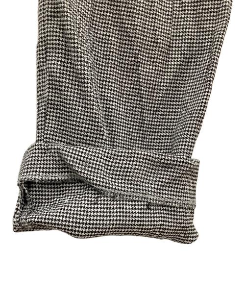 GUCCI（グッチ）GUCCI (グッチ) チェックパンツ ブラック サイズ:Sサイズの古着・服飾アイテム