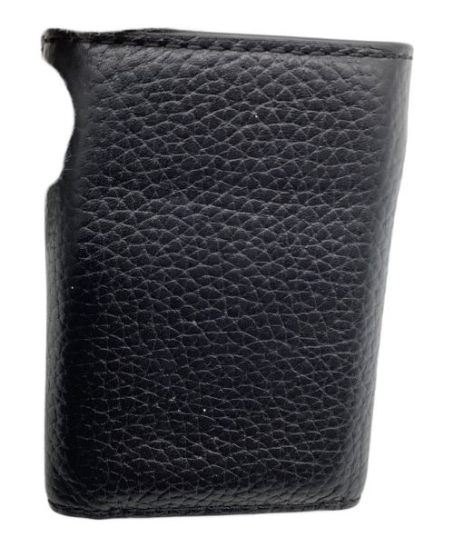 MICHAEL KORS（マイケル・コース）MICHAEL KORS (マイケルコース) 3つ折り財布 ブラックの古着・服飾アイテム