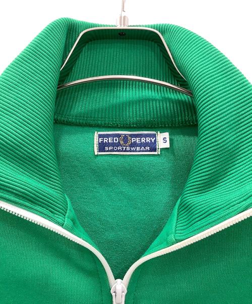FRED PERRY（フレッドペリー）FRED PERRY (フレッドペリー) 80'sツインテープトラックジャケット グリーン サイズ:Sサイズの古着・服飾アイテム