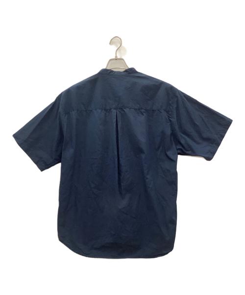 STEVEN ALAN（スティーブンアラン）STEVEN ALAN (スティーブンアラン) STEVEN ALAN　バンドカラーシャツ ネイビー サイズ:Mサイズの古着・服飾アイテム