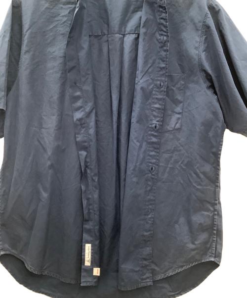 STEVEN ALAN（スティーブンアラン）STEVEN ALAN (スティーブンアラン) STEVEN ALAN　バンドカラーシャツ ネイビー サイズ:Mサイズの古着・服飾アイテム