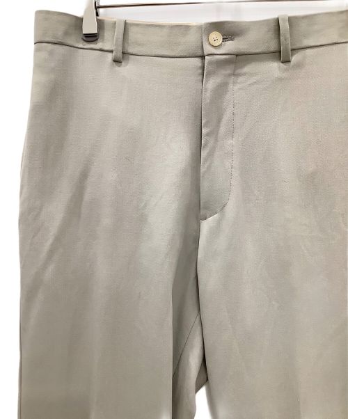 AURALEE（オーラリー）AURALEE (オーラリー) HARD TWIST WOOL DOBBY SLACKS グレー サイズ:5の古着・服飾アイテム