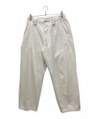 STEVEN ALANスティーブンアラン）の古着「デニムパンツSTEVEN ALAN　ホワイト」｜ホワイト