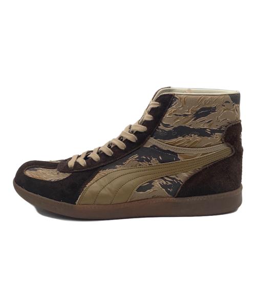 PUMA（プーマ）PUMA (プーマ) ミッドカットスニーカー ブラウン サイズ:28.5の古着・服飾アイテム