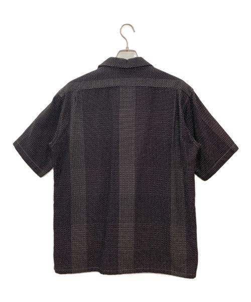 J.S HOMESTEAD（ジャーナルスタンダード ホームステッド）J.S HOMESTEAD (ジャーナルスタンダード ホームステッド) 和木綿オープンカラーシャツ ブラック サイズ:Mの古着・服飾アイテム
