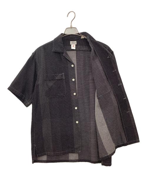 J.S HOMESTEAD（ジャーナルスタンダード ホームステッド）J.S HOMESTEAD (ジャーナルスタンダード ホームステッド) 和木綿オープンカラーシャツ ブラック サイズ:Mの古着・服飾アイテム