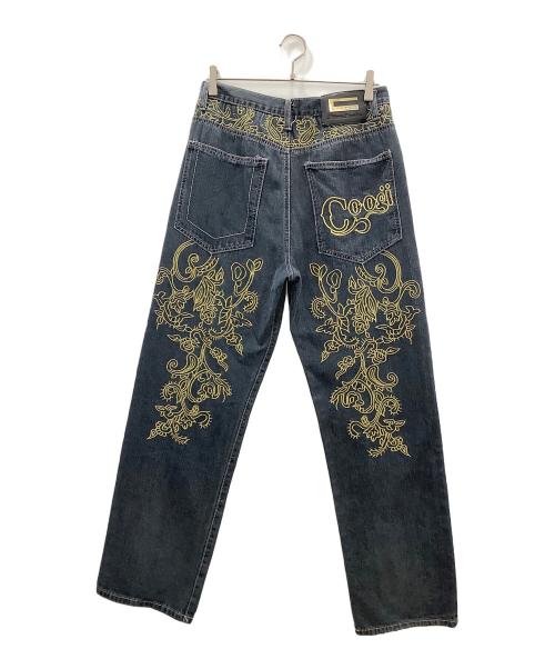 Coogi（クージー）Coogi (クージー) Coogi ゴールド刺繍デニム ブルー サイズ:W34の古着・服飾アイテム