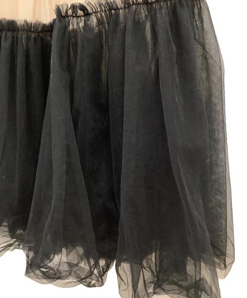 Lily Brown（リリーブラウン）Lily Brown (リリーブラウン) Lily Brown　チュールスカート ブラック サイズ:sizeFreeの古着・服飾アイテム