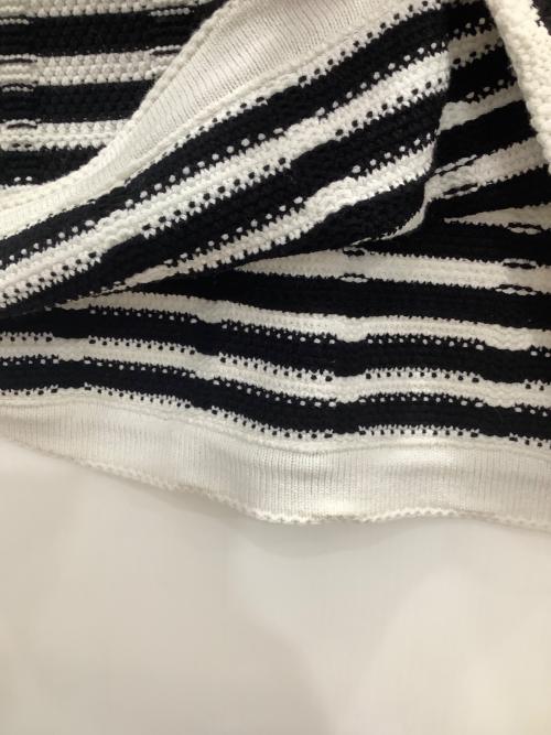 Snidel（スナイデル）Snidel (スナイデル) Snidel　ニットツイードスカート ブラック×ホワイト サイズ:SIZE Freeの古着・服飾アイテム