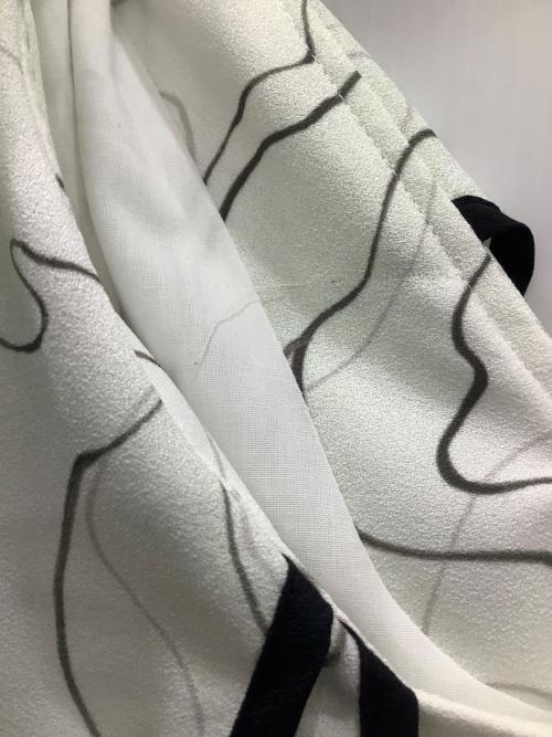 Snidel（スナイデル）Snidel (スナイデル) Snidel　パイピングフリルワンピ グリーン×ホワイト サイズ:2の古着・服飾アイテム