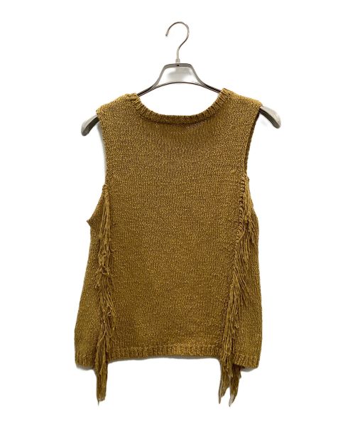 TODAYFUL（トゥデイフル）TODAYFUL (トゥデイフル) TODAYFUL　ニットベスト ブラウン サイズ:Freeの古着・服飾アイテム