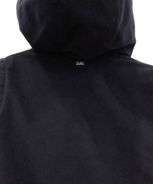 DUNO（デュノ）DUNO (デュノ) DUNO　フーデッド切替ダウンコート ネイビー サイズ:SIZE40の古着・服飾アイテム