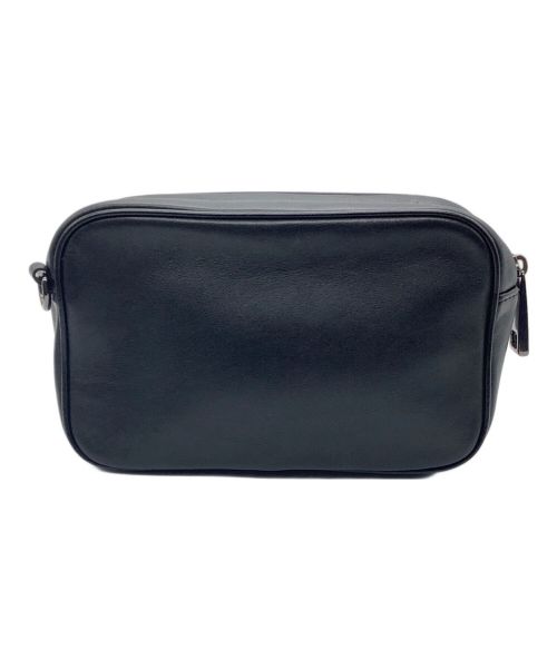 MARC JACOBS（マークジェイコブズ）MARC JACOBS (マークジェイコブス) LEATHER CROSSBODY BAG ブラックの古着・服飾アイテム