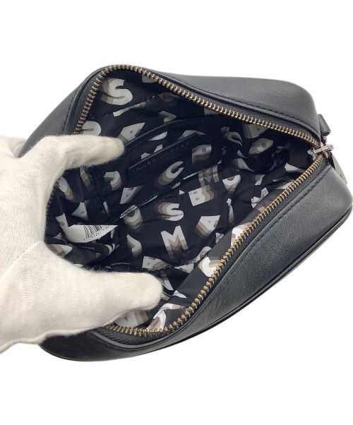MARC JACOBS（マークジェイコブズ）MARC JACOBS (マークジェイコブス) LEATHER CROSSBODY BAG ブラックの古着・服飾アイテム