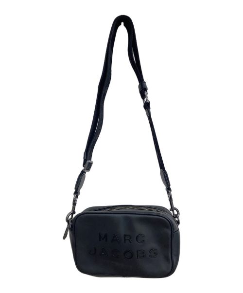 MARC JACOBS（マークジェイコブズ）MARC JACOBS (マークジェイコブス) LEATHER CROSSBODY BAG ブラックの古着・服飾アイテム