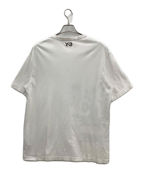 Y-3（ワイスリー）Y-3 (ワイスリー) アートグラフィックTシャツ ホワイト サイズ:Lサイズの古着・服飾アイテム