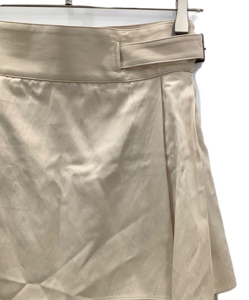 Edwina Horl（エドウィナ ホール）Edwina Horl (エドウィナ ホール) デザインスカート ブラウン×ベージュ サイズ:XSの古着・服飾アイテム