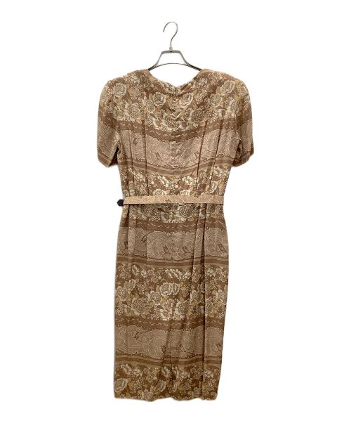 Burberry's（バーバリー）Burberry's (バーバリーズ) Burberry's　半袖ワンピース ベージュ サイズ:9ARの古着・服飾アイテム