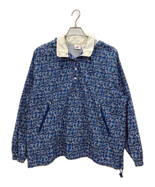 NIKE（ナイキ）NIKE (ナイキ) ナイロンジャケット ブルー サイズ:Mの古着・服飾アイテム