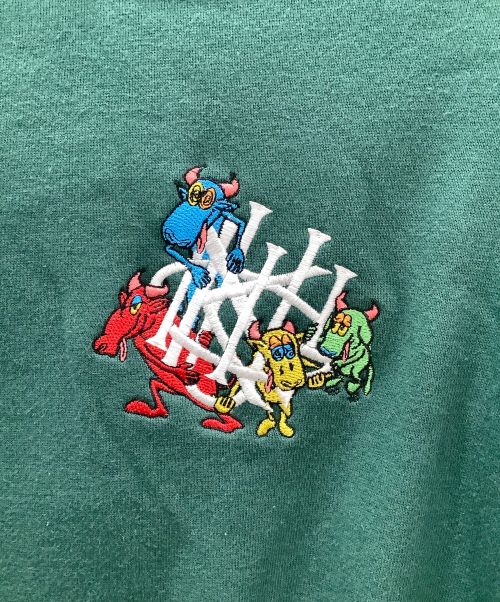 KING GNU（キングヌー）KING GNU (キングヌー) 5th アニバーサリー スウェット グリーン サイズ:Mサイズの古着・服飾アイテム