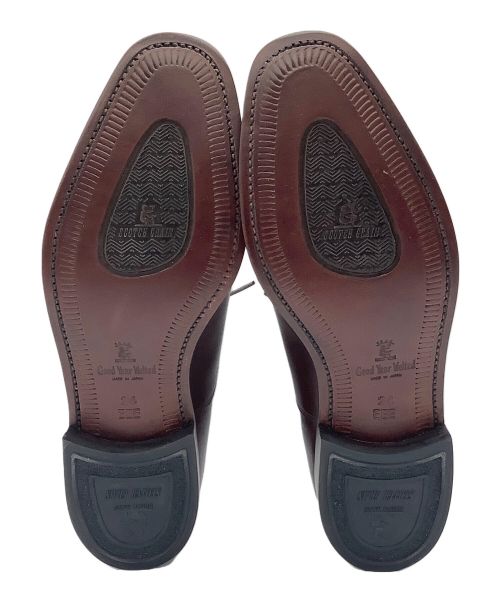 SCOTCH GRAIN（スコッチグレイン）SCOTCH GRAIN (スコッチグレイン) SCOTCH GRAIN　ストレートチップシューズ ブラウン サイズ:SIZE　24の古着・服飾アイテム