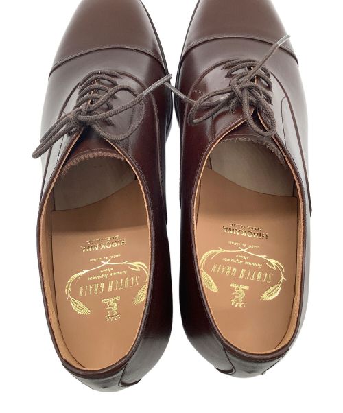 SCOTCH GRAIN（スコッチグレイン）SCOTCH GRAIN (スコッチグレイン) SCOTCH GRAIN　ストレートチップシューズ ブラウン サイズ:SIZE　24の古着・服飾アイテム