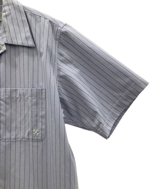 BLUCO WORK GARMENT（ブルコ ワーク ガーメント）BLUCO WORK GARMENT (ブルコ ワーク ガーメント) 半袖ワークシャツ ブルー サイズ:Mの古着・服飾アイテム