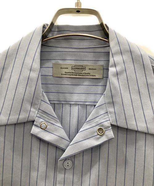 BLUCO WORK GARMENT（ブルコ ワーク ガーメント）BLUCO WORK GARMENT (ブルコ ワーク ガーメント) 半袖ワークシャツ ブルー サイズ:Mの古着・服飾アイテム