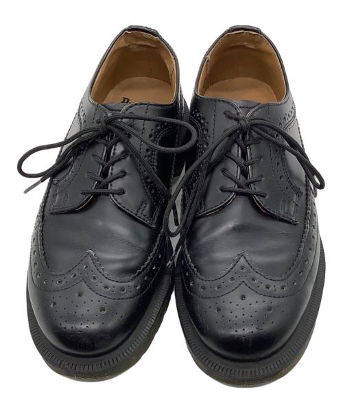 Dr.Martens（ドクターマーチン）Dr.Martens (ドクターマーチン) Dr.Martens　ブローグシューズ ブラック サイズ:UK4の古着・服飾アイテム