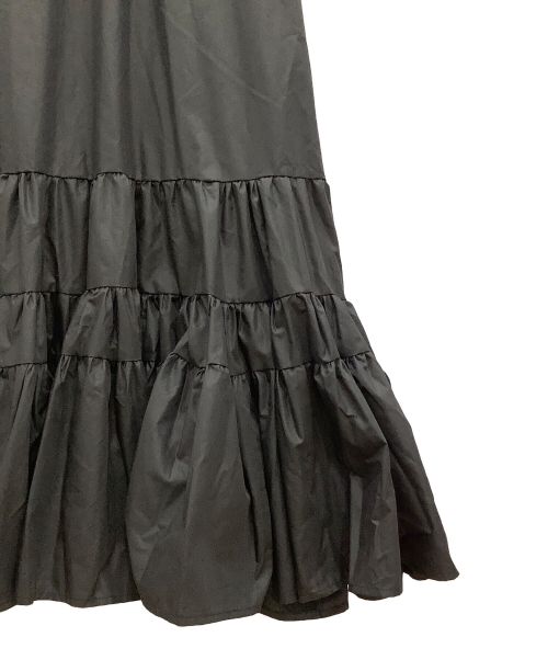 frene（フラーネ）frene (フラーネ) 前後2WAYノースリーブリボンワンピース ブラック サイズ:M-Lの古着・服飾アイテム