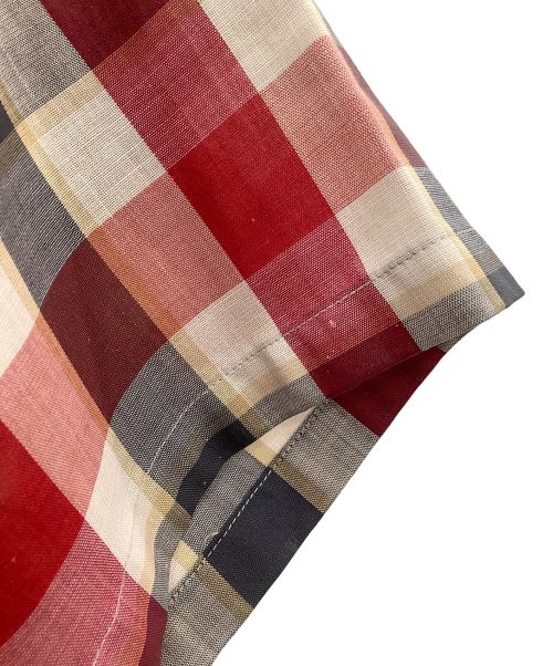 TOWN CRAFT（タウンクラフト）TOWN CRAFT (タウンクラフト) TOWN CRAFT ヴィンテージオープンカラーシャツ レッド サイズ:Sサイズの古着・服飾アイテム