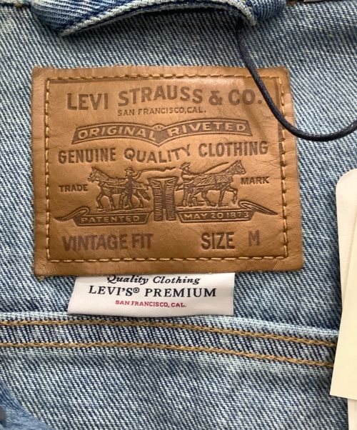 LEVI'S（リーバイス）LEVI'S (リーバイス) LEVI'S　パッチワークデニムジャケット スカイブルー サイズ:Mサイズの古着・服飾アイテム