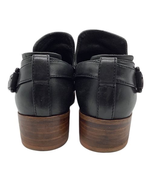 3.1 phillip lim（スリーワンフィリップリム）3.1 phillip lim (スリーワンフィリップリム) ストラップレザーシューズ ブラック サイズ:23.0の古着・服飾アイテム