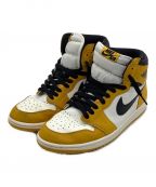 NIKEナイキ）の古着「Air Jordan 1 Retro High OG "Yellow Ochre"」｜ホワイト×イエロー