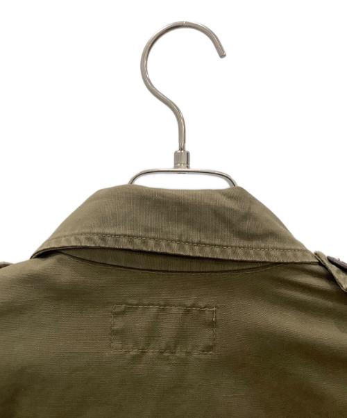 Hysteric Glamour（ヒステリックグラマー）Hysteric Glamour (ヒステリックグラマー) スカルミリタリージャケットグリーンHysteric Glamour　SIZE Free　色褪せシミあり グリーン サイズ:SIZE Freeの古着・服飾アイテム