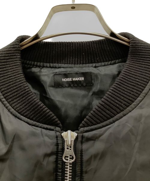 NOISE MAKER（ノイズメーカー）NOISE MAKER (ノイズメーカー) NOISE MAKER ボンバージャケット ブラック サイズ:Sサイズの古着・服飾アイテム