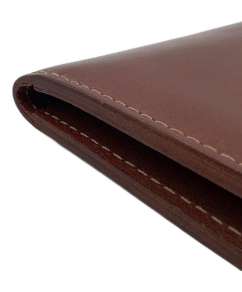 土屋鞄（ツチヤカバン）土屋鞄 (ツチヤカバン) L字ファスナー財布 ブラウンの古着・服飾アイテム