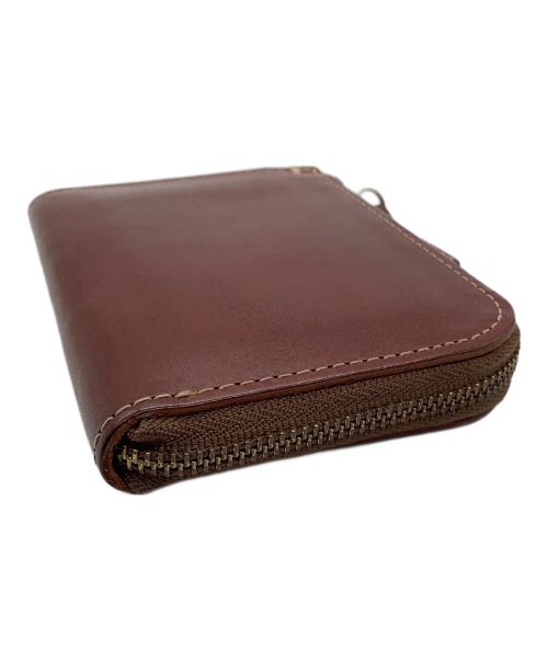 土屋鞄（ツチヤカバン）土屋鞄 (ツチヤカバン) L字ファスナー財布 ブラウンの古着・服飾アイテム